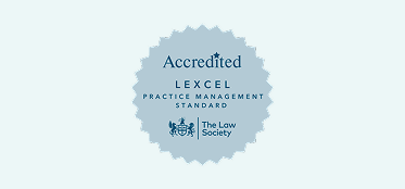 Law Society Lexcel Practice Management Standard accreditation badge