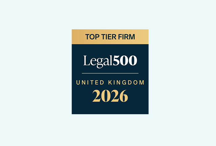 Legal 500 Recommended