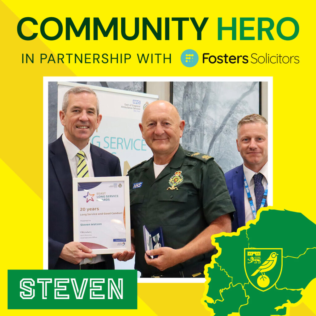 Community Hero v Burnley
